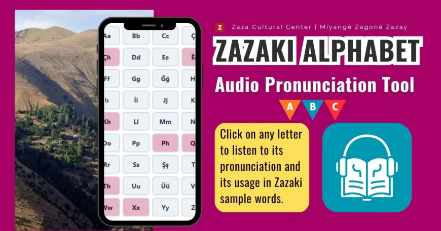 Learn Zazaki Alphabet
